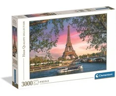 Clementoni CLE puzzle 3000 HQC Iron Lady in pink 33039