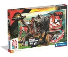 Dėlionė Clementoni CLE puzzle 24 maxi Super Jurassic World 24835