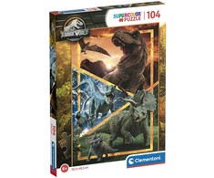 Clementoni Dėlionė 104 vnt. - Juros periodo pasaulis