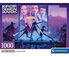 Clementoni Dėlionė 1000 vnt. - K-Pop Demon Hunter