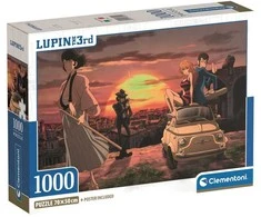 Clementoni Dėlionė 1000 vnt. - Lupin III