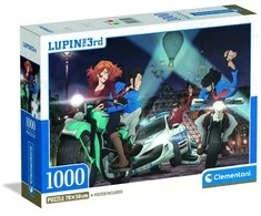 Clementoni Dėlionė 1000 vnt. - Lupin III