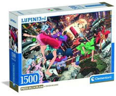 Clementoni Dėlionė 1500 vnt. - Lupin III