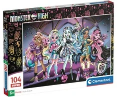 Clementoni Dėlionė 104 vnt. - Monster High