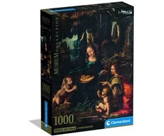 Clementoni Dėlionė 1000 vnt. - Leonardas da Vinčis: Madona uolose