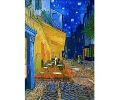 Clementoni Dėlionė 1000 vnt. - Vincentas van Gogas: Kavinės terasa naktį