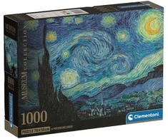 Clementoni Dėlionė 1000 vnt. - Vincentas van Gogas: Žvaigždėta naktis