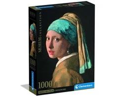 Clementoni Dėlionė 1000vnt. - Mergina su perlo auskaru