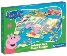 Dėlionė Clementoni Žaislai CLE winka Peppa interakt.puzzle dywan 16688