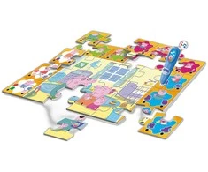 Dėlionė Clementoni Žaislai CLE winka Peppa interakt.puzzle dywan 16688