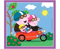 Clementoni Dėlionė 3x48 vnt. - Peppa pig