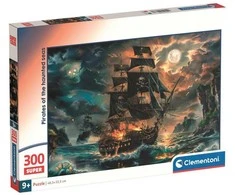 Clementoni Dėlionė 300 vnt. - Piratai