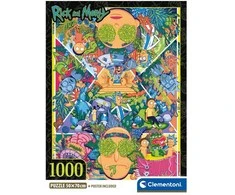 Clementoni Dėlionė 1000 vnt. - Rikas ir Mortis