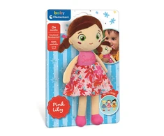 Clementoni Rožinė Lily plush doll