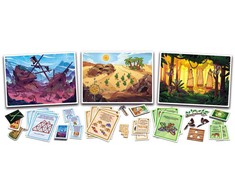 Clementoni Spanish Escape Game Wild board game