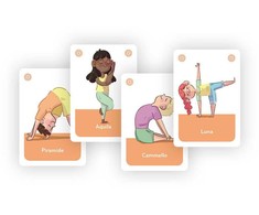 Clementoni Spanish game Yoga Letters