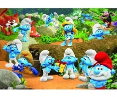 Dėlionė Clementoni The Smurfs puzzle 104pcs