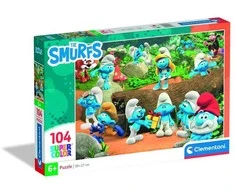 Dėlionė Clementoni The Smurfs puzzle 104pcs