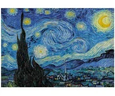 Clementoni Dėlionė 1000 vnt. - Vincentas van Gogas: Žvaigždėta naktis