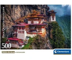 Dėlionė Clementoni CLE puzzle 500 Compact The Tigers Nest 35619