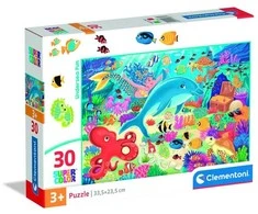 Clementoni Dėlionė 30 vnt. - Povandeninės pramogos