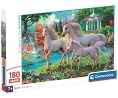 Clementoni Dėlionė 180 vnt. - Vienaragiai