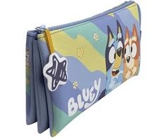 Cyp Brands Bluey Light Waves triple pencil case