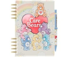Cyp Brands Care Bears A5 notebook + pen and stickers