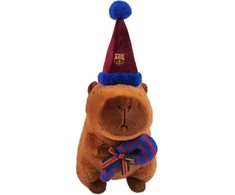 Cyp Brands FC Barcelona capibara teddy santa hat 35cm