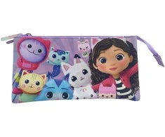 Cyp Brands Gabbys Dollhouse triple pencil case