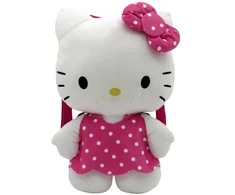 Cyp Brands Hello Kitty pink plush backpack 35cm