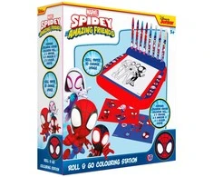 Cyp Brands Marvel Spidey roll &amp; go colouring station