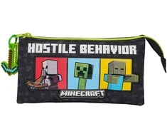 Cyp Brands Minecraf triple pencil case