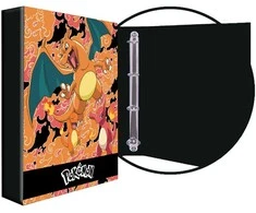Cyp Brands Pokemon Charmander Evolution A4 folder rings