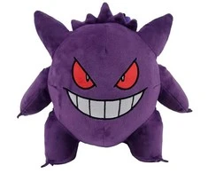 Cyp Brands POKEMON - Gengar - pliušinis žaislas - kuprinė 35cm