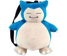 Cyp Brands Pokemon – 34cm Snorlax pliušinis žaislas - kuprinė