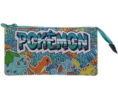 Cyp Brands Pokemon Urban Colors adaptable triple pencil case