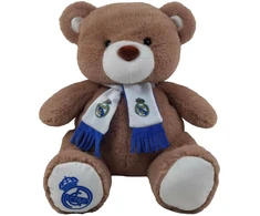 Cyp Brands Real Madrid bear scarf plush toy 32cm