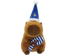 Cyp Brands Real Madrid capibara teddy santa hat 35cm