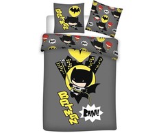 DC Comics Batman Chibi microfibre duvet cover bed 90cm