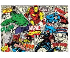 Dėlionė Educa - 1000 pcs, Marvel Comics (80-18498)