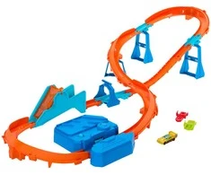 Dėlionė Mattel HW TRACK CREATOR SUPER ŠUOLIS SU PAVARA C2B80 PUD2