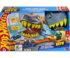 Mattel HOT WHEELS CITY rinkinys – Ryklio paplūdimio trasa (JHL96)