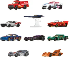 Dėlionė Mattel Hot Wheels DC Universe Batman pack 10 vehicles