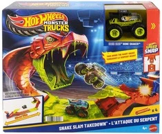 Mattel HOT WHEELS MONSTER TRUCKS rinkinys – Gyvatės išsiveržimas