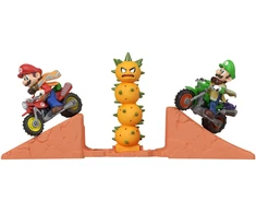 Dėlionė Mattel Hot Wheels Super Mario Galaxy Desert Jump Mario &amp; Luigi pack 2 figures