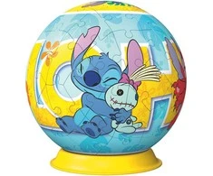 Ravensburger 3D Dėlionė 73 vnt. - Disney (Stitch) kamuolys