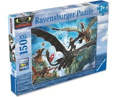 Ravensburger Dėlionė 150 vnt. - Kaip prisijaukinti slibiną