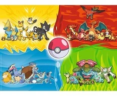 Ravensburger Dėlionė 150 vnt. - Pokemonai