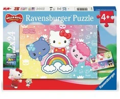 Ravensburger Dėlionė 2x24 vnt. - Hello Kitty